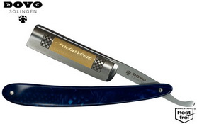 Dovo Facharbeit straight razor, blue